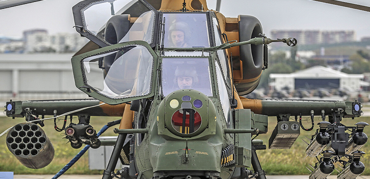 Türk mühendislerinin geliştirdiği T-129 ATAK dünyanın radarında