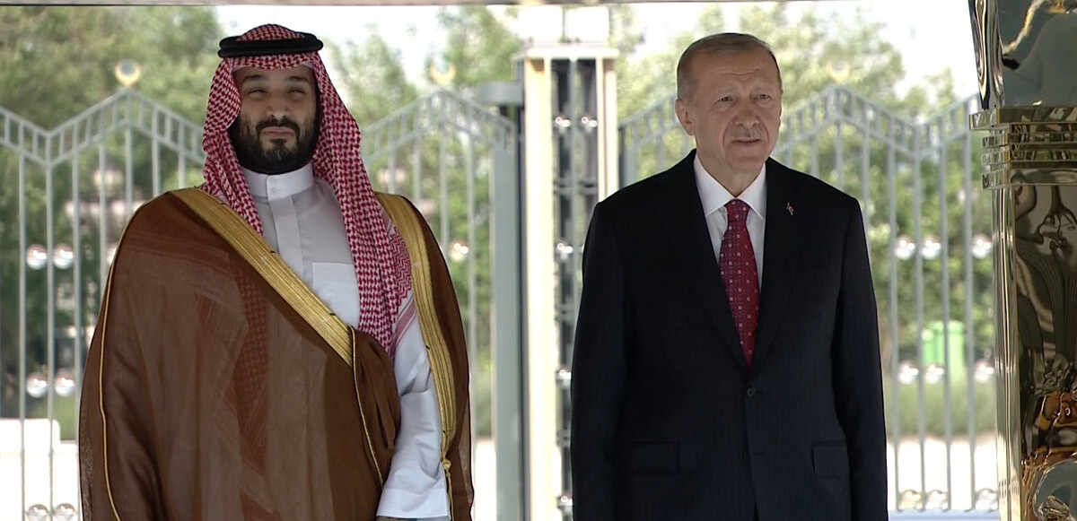 Cumhurbaşkanı Erdoğan, Suudi Arabistan Veliaht Prensi ile görüştü