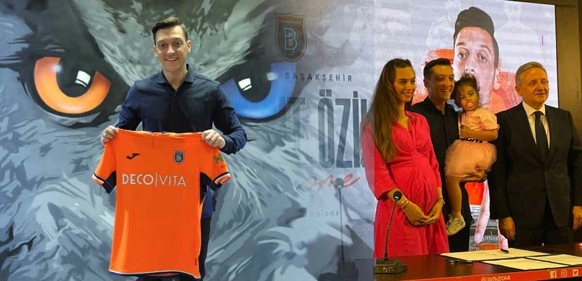 Başakşehir, Mesut Özil'i 1 yıllığına kadrosuna kattı