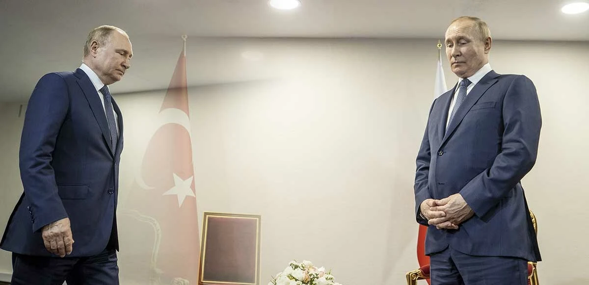 Putin Erdoğan'ı bir dakika boyunca bekledi bekledi! Gerginlik yüzüne yansıdı Sıkıntıdan sandalyeleri saydı