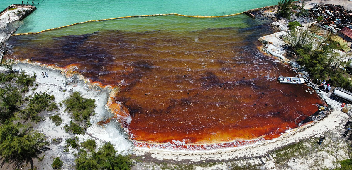 Bahamalar’da petrol faciası! 113 metreküpten fazla alana yayıldı