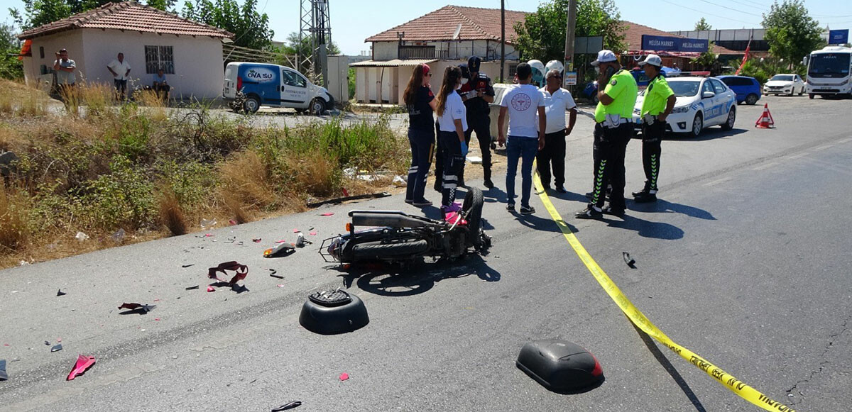 Yolu kısaltmak isterken kazaya sebep oldu! Ekipmanı tam olan motosikletli yaşlı adamı hayatından etti