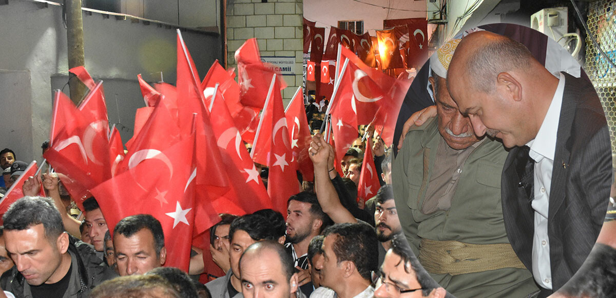 Hakkari’de teröre karşı tek ses, tek yürek! Şehit koruyucuların evleri Türk bayrağı ile donatıldı