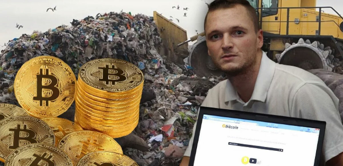 170 milyon dolar değerindeki 8 bin Bitcoin’i çöpe attı! Umudunu robot köpeklere bağladı