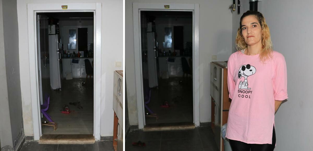 Adana&#039;da utandıran olay! Ev sahibi, kiracısı duştayken çelik kapıyı söktü, elektriği kesti