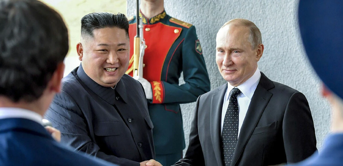 100 bin gönüllü asker iddiasının ardından Putin&#039;den Kim&#039;e mektup!