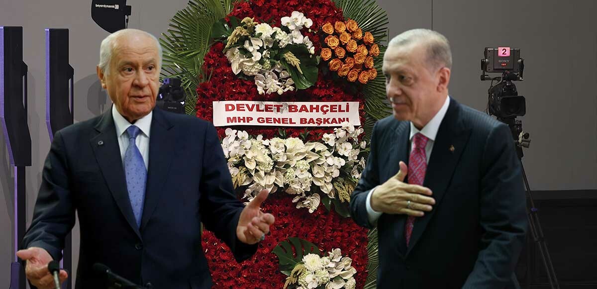 Devlet Bahçeli&#039;den AK Parti&#039;ye jest: Çiçeklerin sayısıyla verilen mesaj dikkat çekti