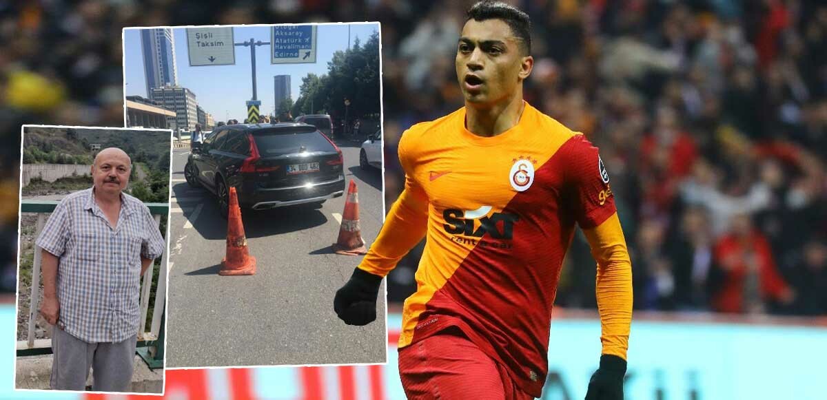 Mustafa Muhammed&#039;in lüks aracı İstanbul&#039;da kazaya karıştı: Yaşlı adama çarptı!