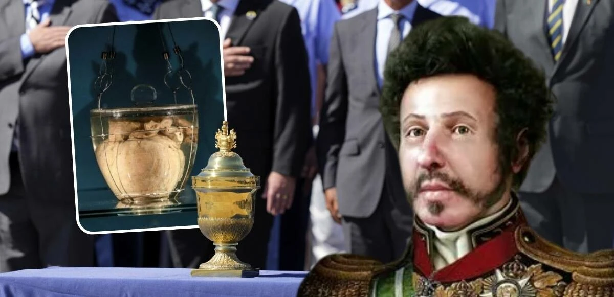 İmparatorun kalbi, yüzyıllar sonra ülkesinde! I. Dom Pedro'nun vücudundan sonra kalbi de Brezilya'ya gönderildi