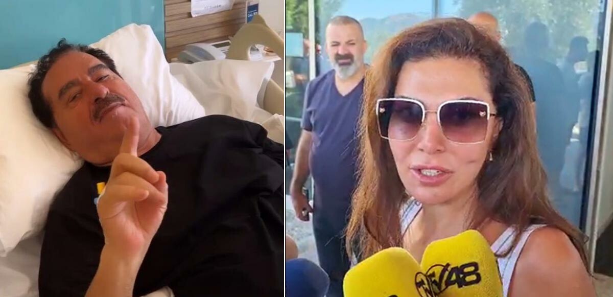 İbrahim Tatlıses&#039;ten kendisini hastanede ziyaret eden Ebru Yaşar&#039;a uyarı