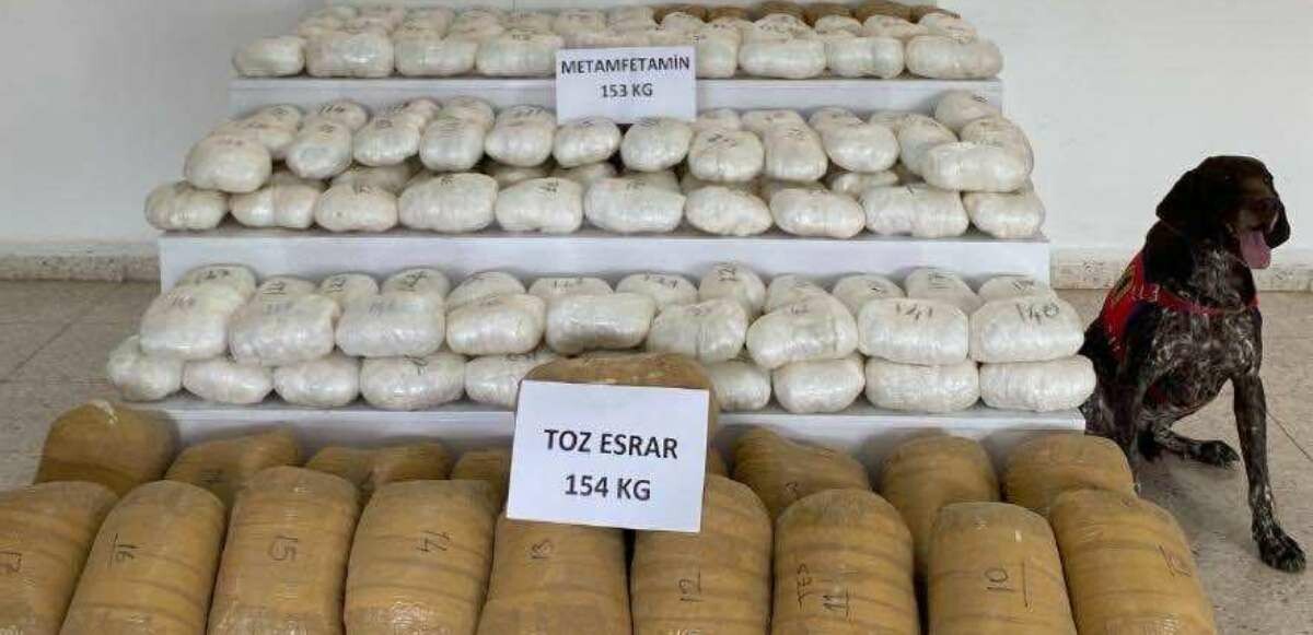 PKK&#039;nın finans kaynağına tek seferde ağır darbe! 307 kilogram uyuşturucu ele geçirildi