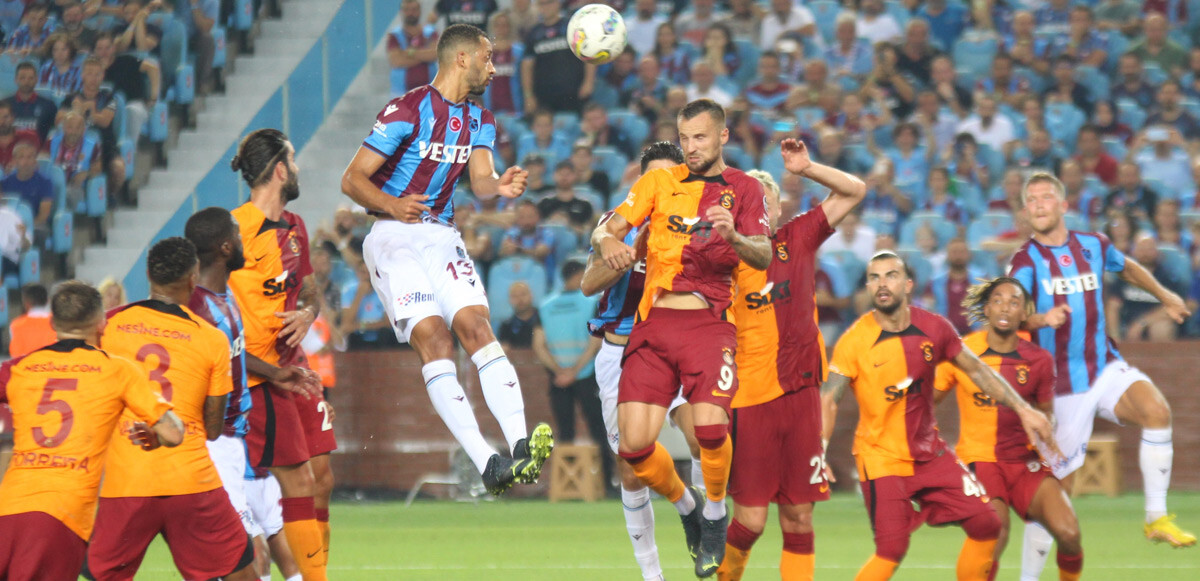 Dev maçta kazanan yok! Maç sonucu: Trabzonspor 0-0 Galatasaray