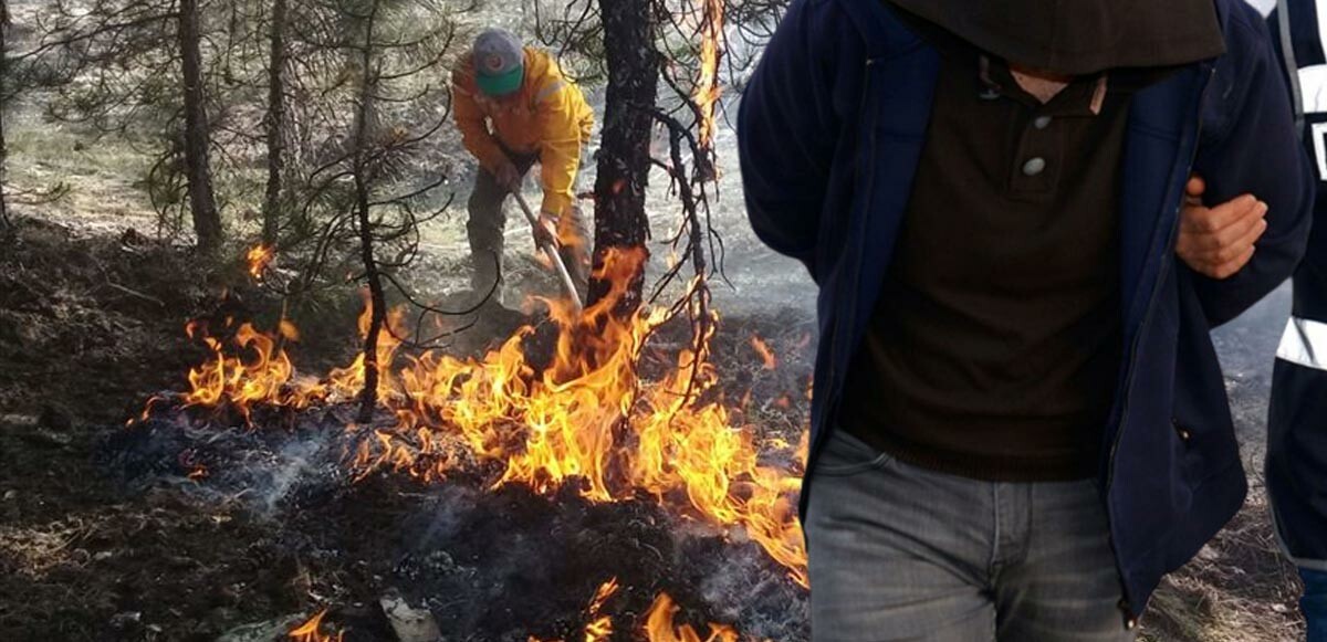 Son dakika! Antalya&#039;da orman yakmaya hazırlanan teröriste suçüstü: PKK&#039;dan talimat aldı, üzerinden haritayla yakalandı