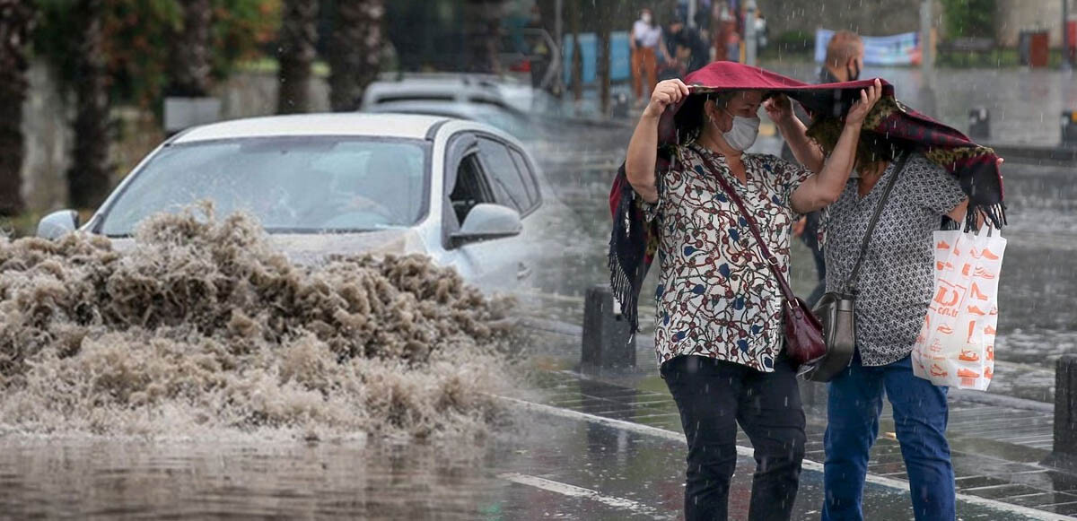 Meteoroloji&#039;den birçok ile şiddetli sağanak uyarısı: Sel ve su baskınlarına dikkat! (28 Ağustos hava durumu)