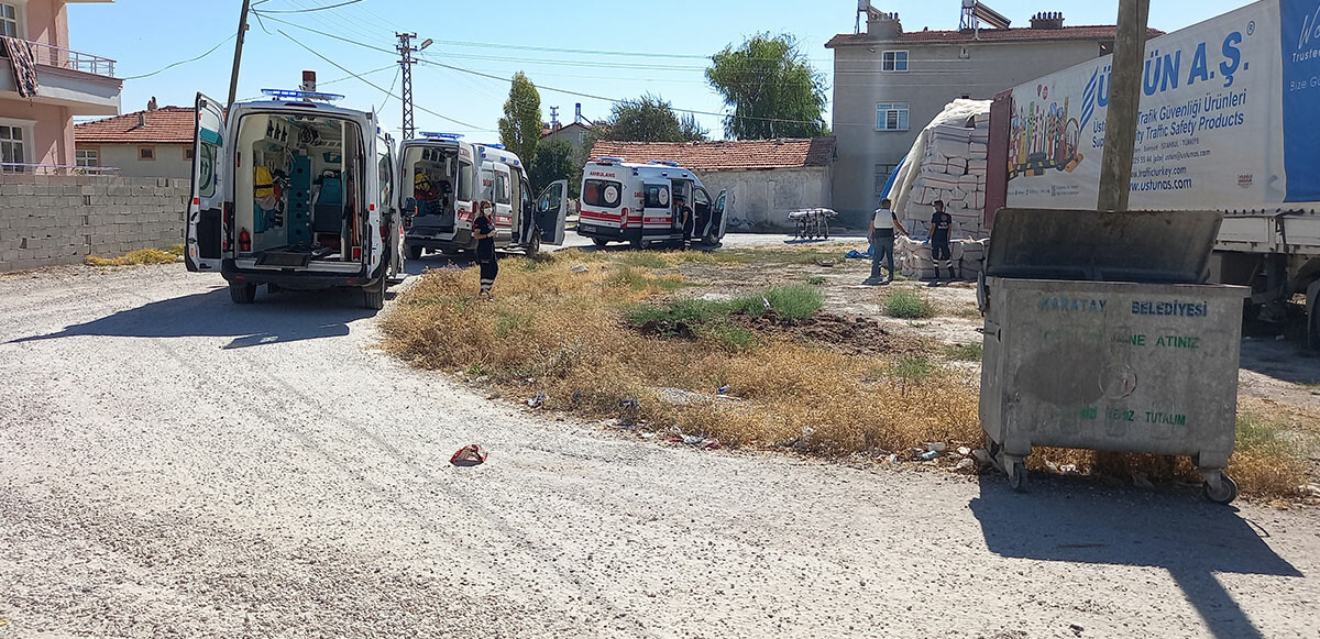 Konya’da komşular arasında saman tozu kavgasında kan aktı