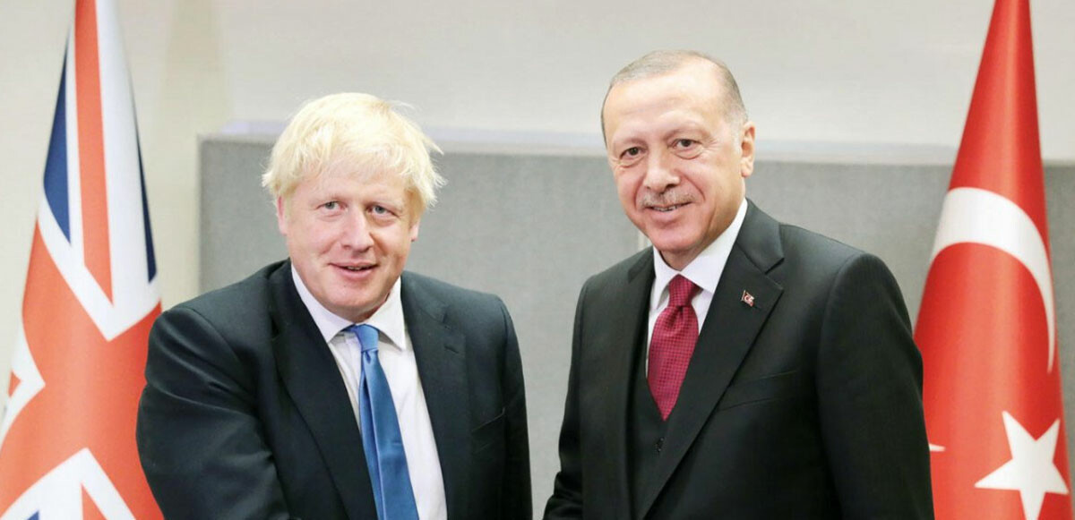 Erdoğan, Boris ile görüştü