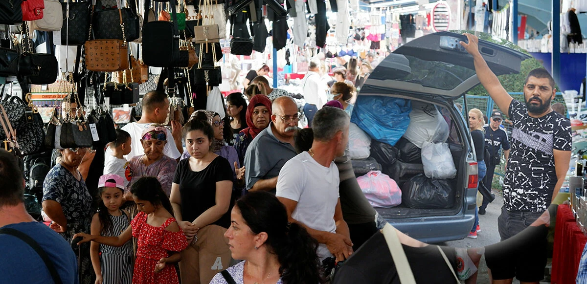 Araba bagajları kapanmadı! Bulgarlar Edirne’ye akın etti: Türkiye ucuz