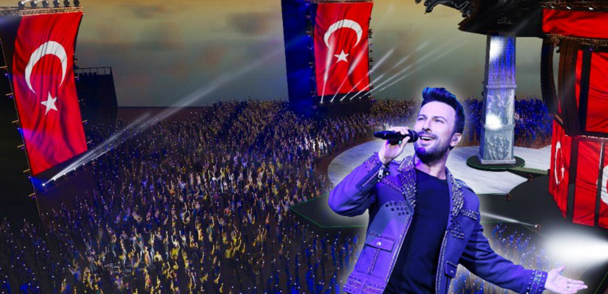 İzmir’de Tarkan konseri için balkonlar dolarla kiralandı!