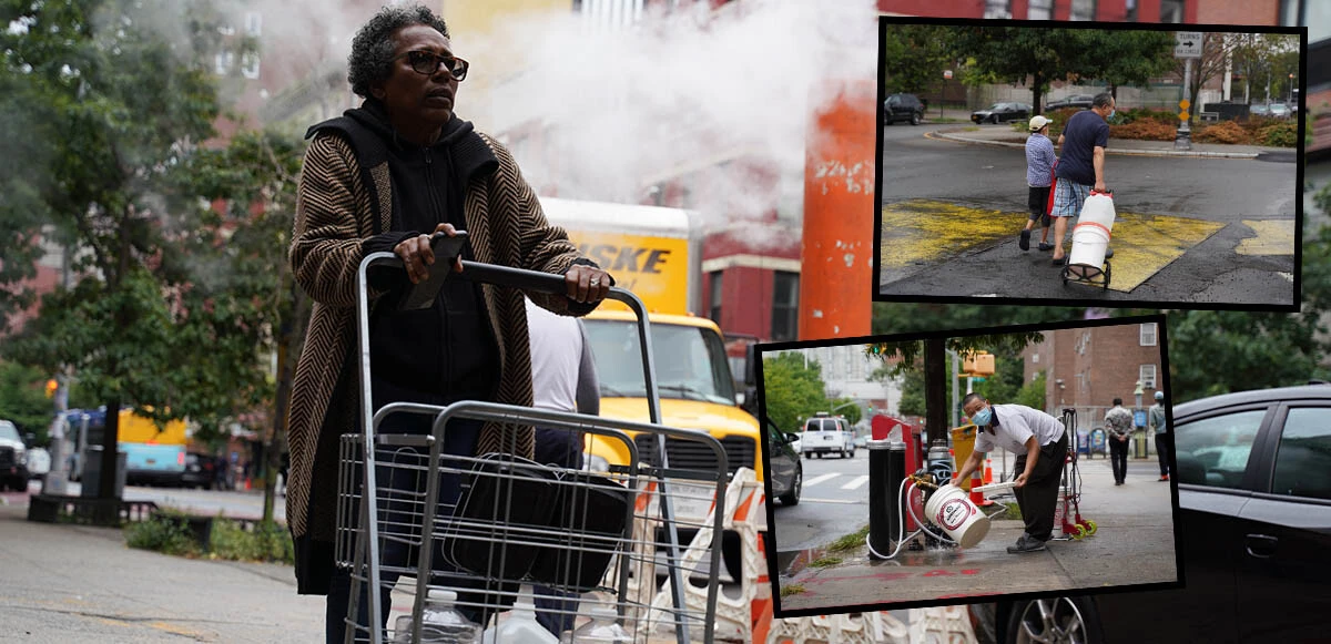 İnanılmaz görüntüler New York'tan: Arsenik paniği...