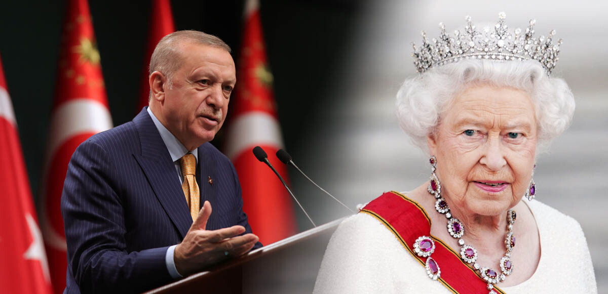 Cumhurbaşkanı Erdoğan&#039;dan Kraliçe 2. Elizabeth için taziye mesajı