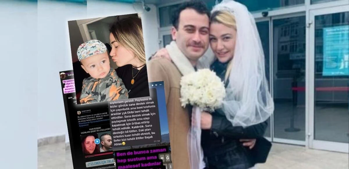 Kaan Boşnak'tan eşi Başak Ceylan Torun ve çocuğuna şiddet iddiası
