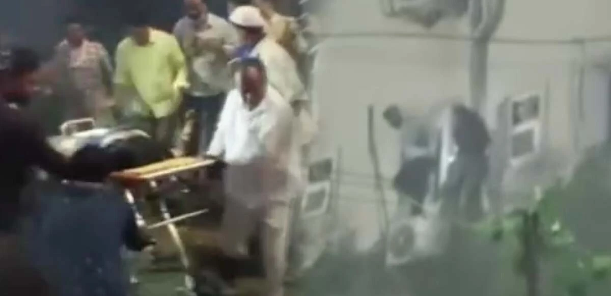 Hindistan’da yangın felaketi! Pencere kenarında can pazarı: 8 ölü