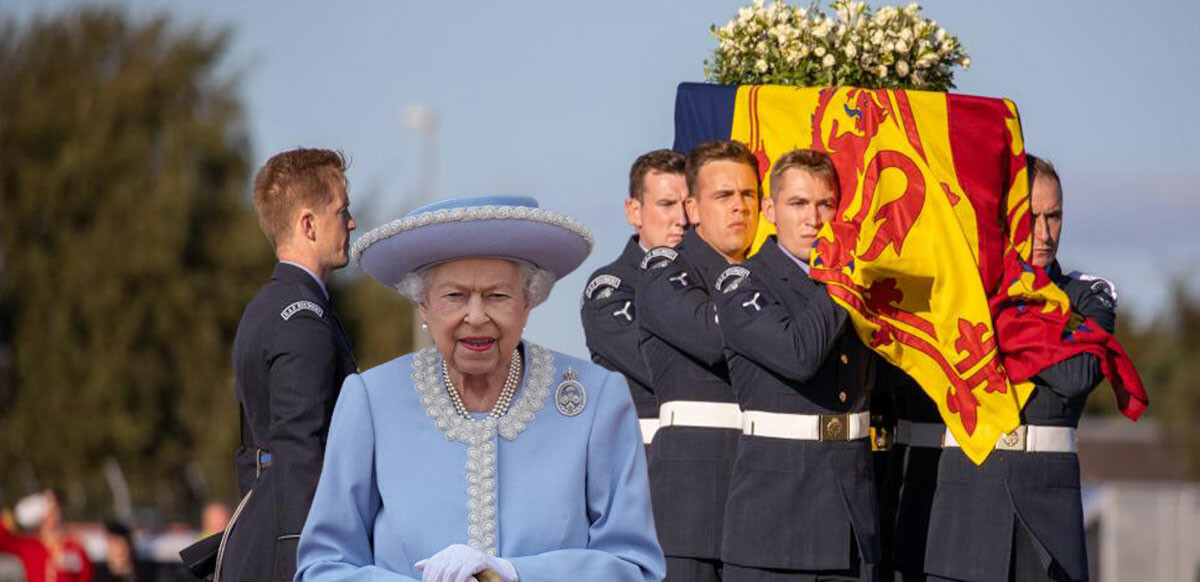 Kraliçe Elizabeth&#039;in son yolculuğunu milyonlarca kişi izledi