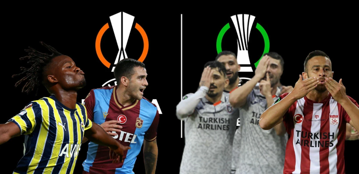 UEFA Avrupa Ligi ve Konferans Ligi'nde dört takım ile sahnedeyiz!