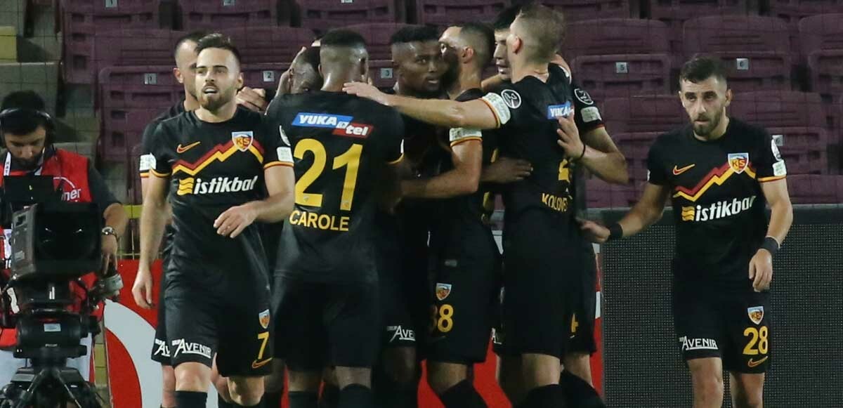 Kayserispor farklı kazandı