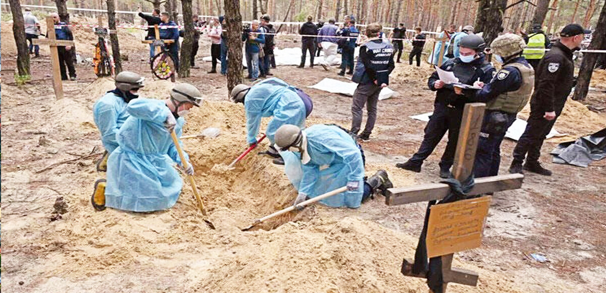 AB&#039;den toplu mezarlar için kritik çağrı: Rusya cezalandırılmalı