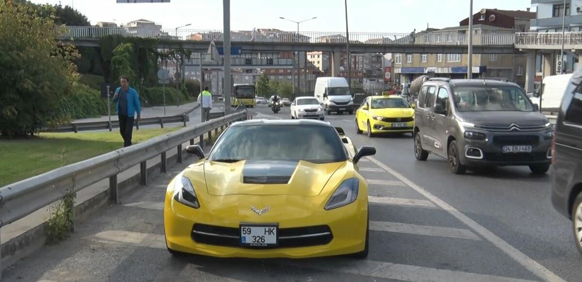 7 milyon liralık araç yolda kaldı! Aniden stop etti ne olduğunu kimse anlamadı