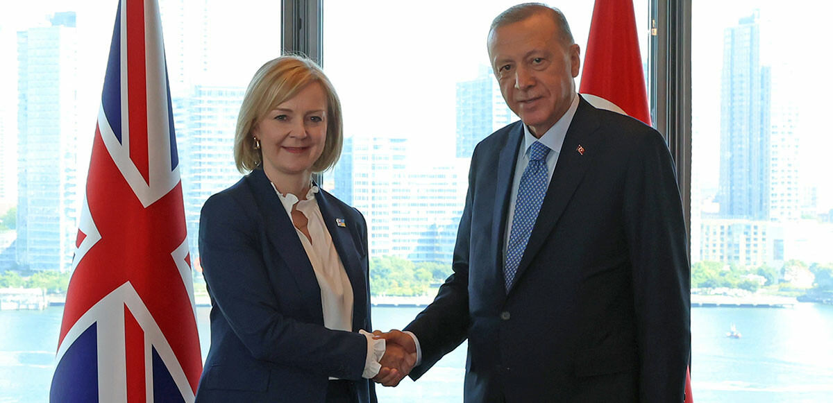 Cumhurbaşkanı Erdoğan, Liz Truss’la ilk görüşmesini ABD’de yaptı