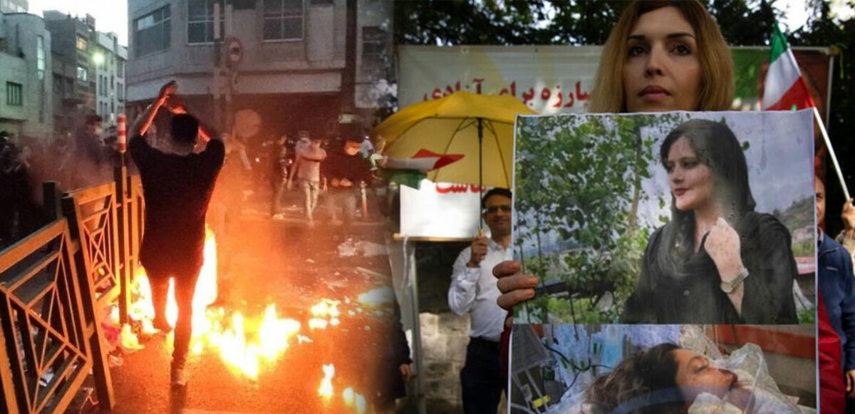 İran sokakları yangın yeri: Mahsa Amini protestolarında çok sayıda kişi öldü