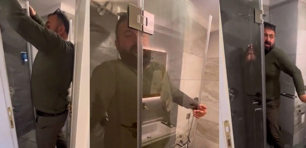 Ordu'da 'Girilemeyen girilse çıkılamayan banyo' sosyal medyada viral oldu