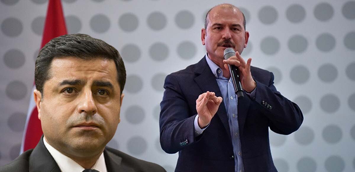 Bakan Soylu’dan Demirtaş’a sert tepki: O kadar iğrenç ve aşağılıksın ki