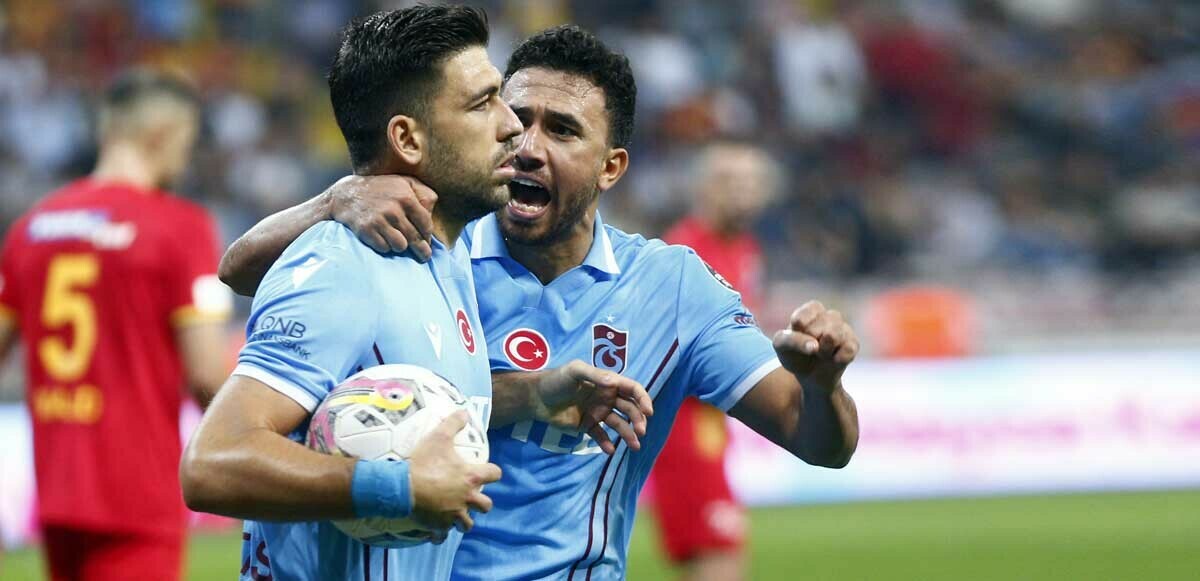 Trabzonspor, Kayseri&#039;de üç puanı kaptı