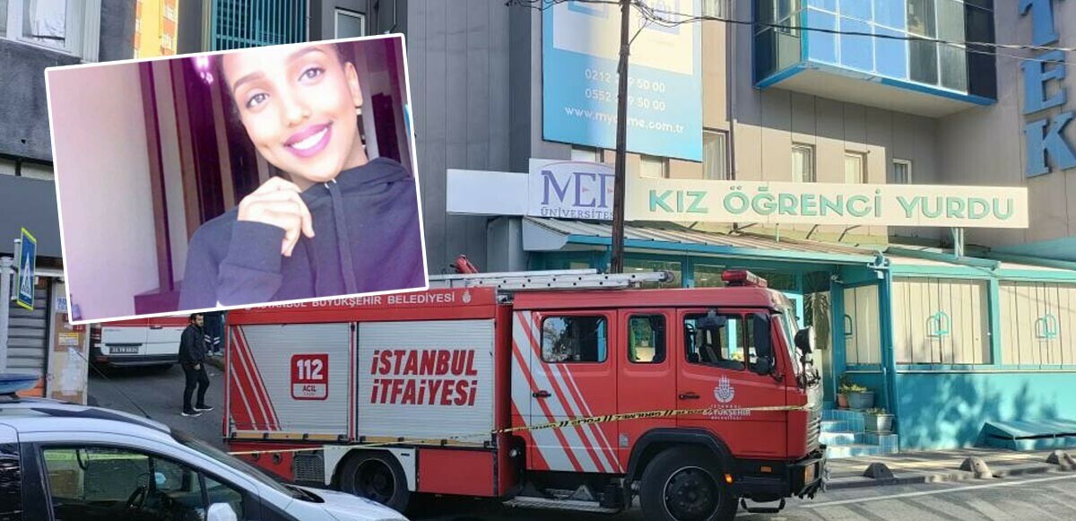 Sarıyer&#039;de özel kız öğrenci yurdunda şüpheli ölüm! Terastan düştü, korkuluklara saplandı