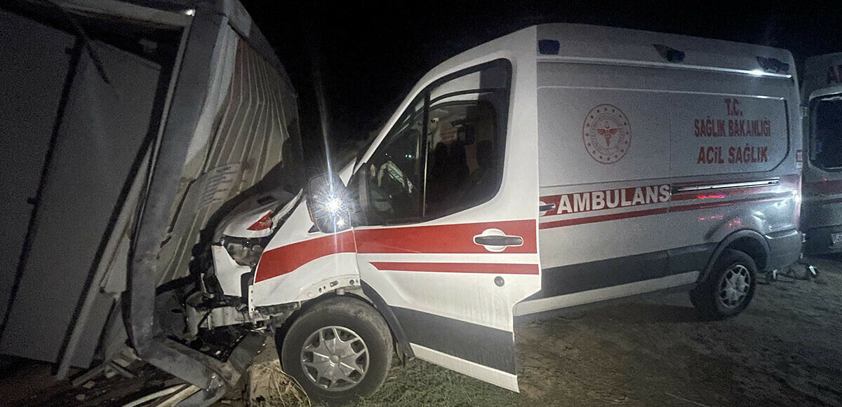 Nevşehir’de psikolojik sorunları olan şahıs içinde hasta bulunan ambulansı kaçırdı