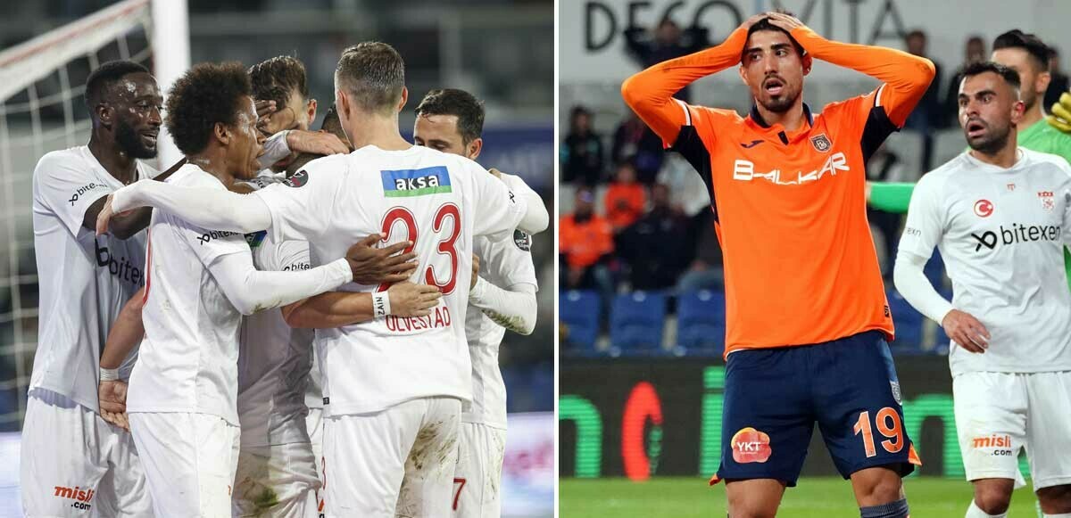 Sivasspor ilk galibiyetini Başakşehir&#039;den aldı! Maç sonucu: Medipol Başakşehir 0-2 Demir Grup Sivasspor