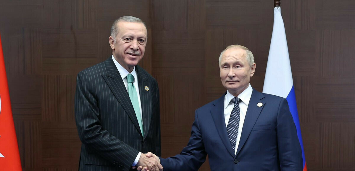 Son dakika! Cumhurbaşkanı Erdoğan ile Putin bir araya geldi