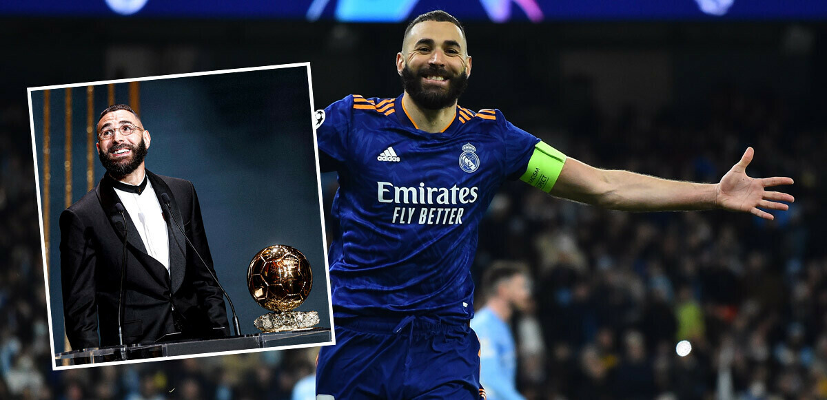 2022 Ballon d&#039;Or ödülü Karim Benzema&#039;nın oldu!