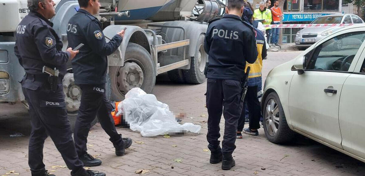 Yaşlı kadının feci ölümü: Kedilere yem vermek için çıktı, beton mikserin altında kaldı