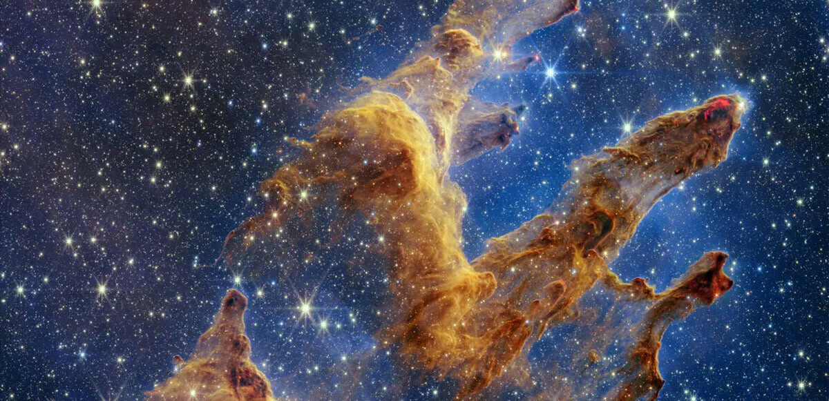 NASA&#039;nın James Webb Teleskobu, bu kez &#039;&#039;Yaratılış Sütunları&#039;&#039;nı görüntüledi