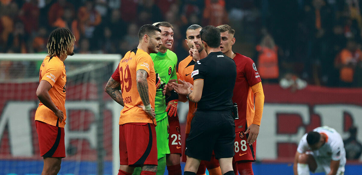 Galatasaray-Alanyaspor maçının VAR konuşması ortaya çıktı: Ali Palabıyık bu sözlerle izlemeyi reddetti