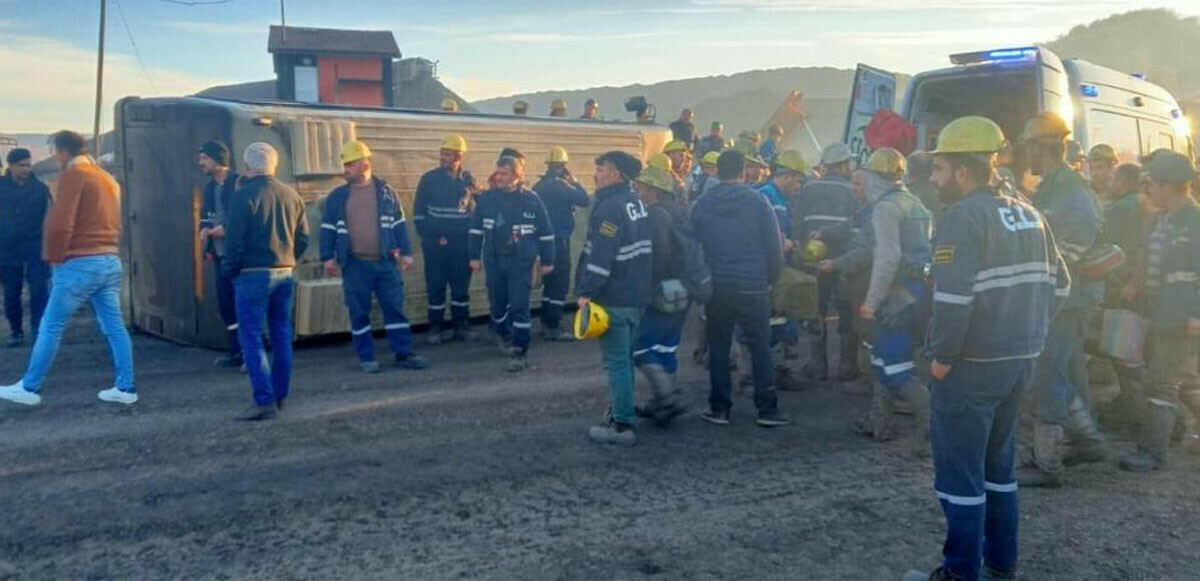 Kütahya&#039;da maden bölgesinde feci kaza! Çok sayıda yaralı var