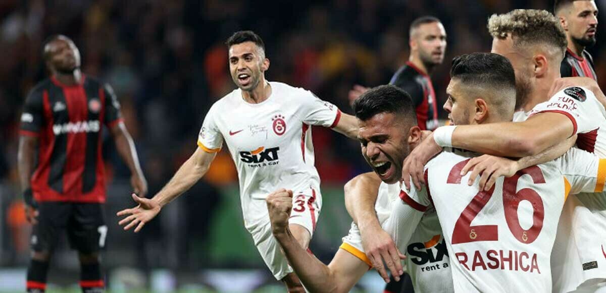 Aslan 3 maç sonra kazandı! Maç sonucu: Fatih Karagümrük 0-2 Galatasaray