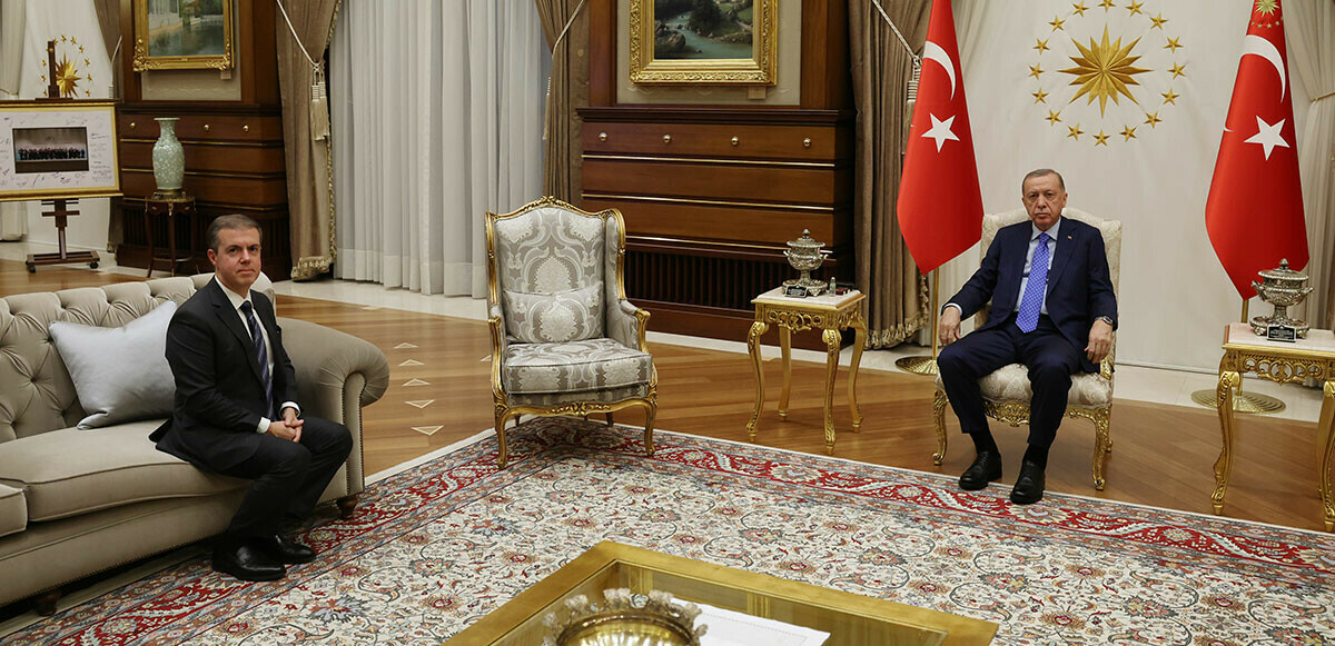 Külliye’de sıcak görüşme: Cumhurbaşkanı Erdoğan, Ahmet Mücahid Ören&#039;i kabul etti