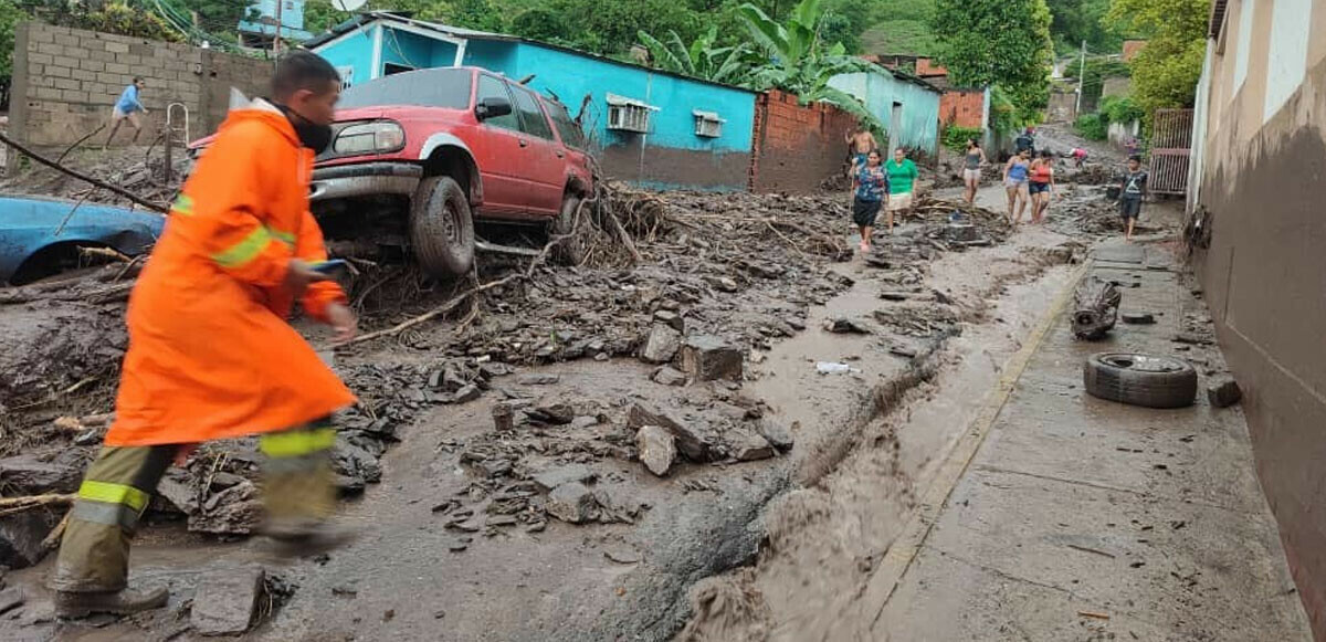 Venezuela&#039;da sel ve toprak kayması: 7 ölü