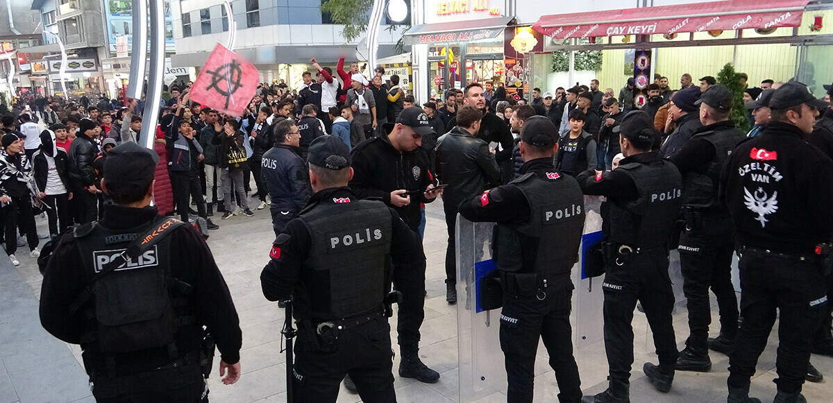 Van’da Galatasaray-Beşiktaş derbisi öncesi gerginlik