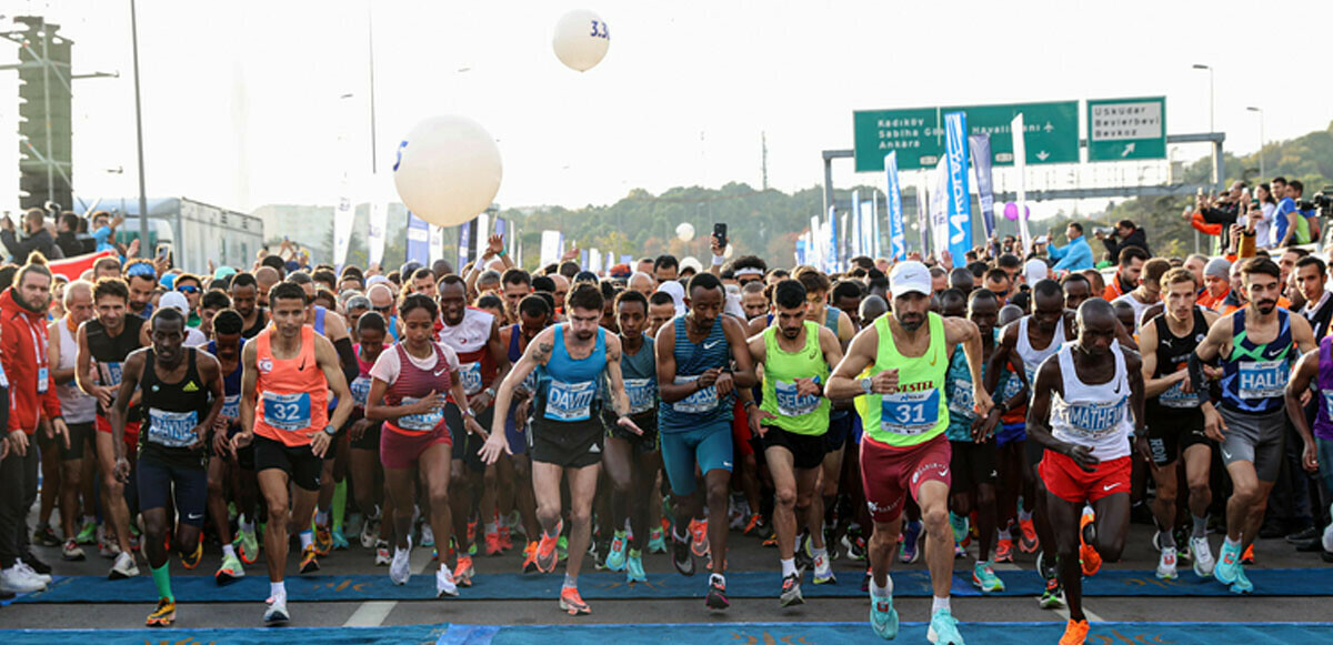 İBB&#039;nin düzenlediği 44. İstanbul Maratonu&#039;nda rekor kırıldı